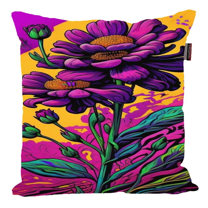 کوسن مدل گل کد C175