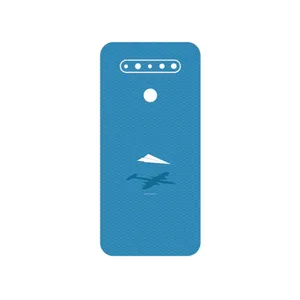 MAHOOT Minimal Paper Airplane Cover Sticker for LG K51s