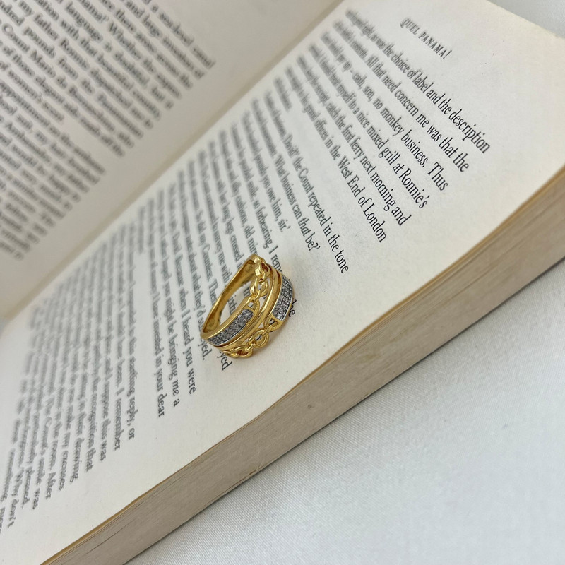 انگشتر زنانه مدل جواهری کد R4564 انگشتر زنانه مدل جواهری کد R4564