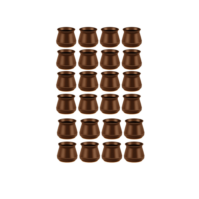 محافظ پایه مبل و میز و صندلی مدل نمددار بسته 24 عددی