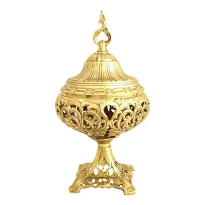 شکلات خوری برنزی مدل توری گرد کد 1030