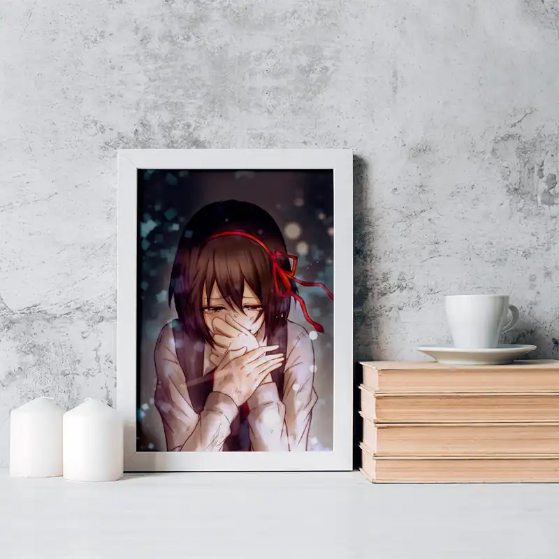 تابلو خندالو مدل میتسویا میامیزو انیمه یورنیم کد 16263