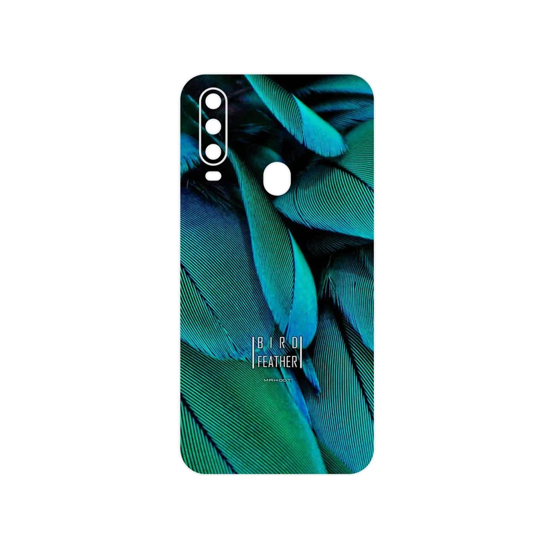 برچسب پوششی ماهوت مدل Green Feather مناسب برای گوشی موبایل جی ال ایکس Shahin 2