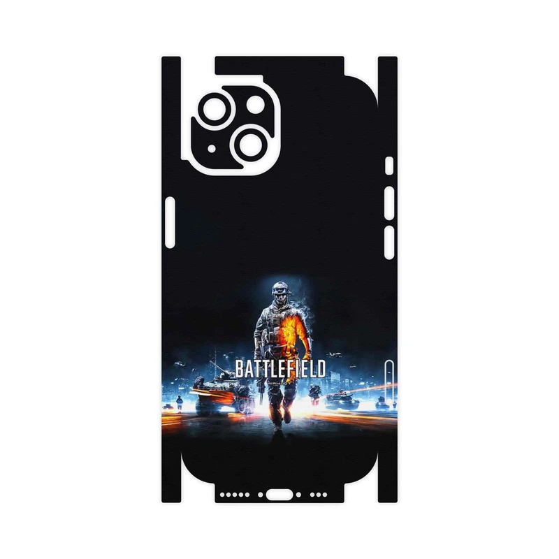 برچسب پوششی ماهوت مدل Battlefield Game Series-FullSkin مناسب برای گوشی موبایل اپل iPhone 15