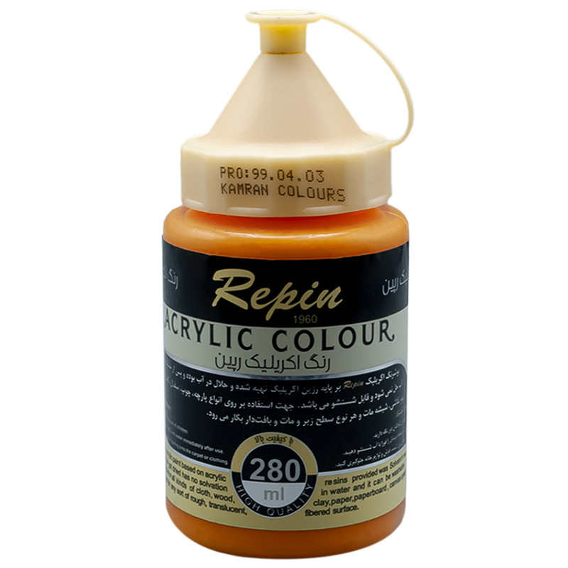 رنگ اکریلیک رپین کد 9 حجم 280 میلی لیتر