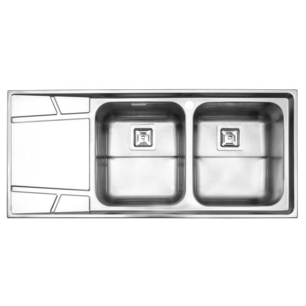 سینک ظرفشویی استیل البرز مدل 738 توکار