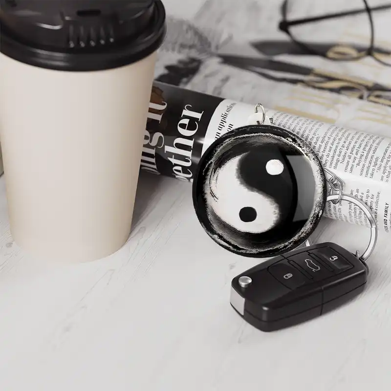 جاکلیدی خندالو مدل یین و یانگ کد 27686