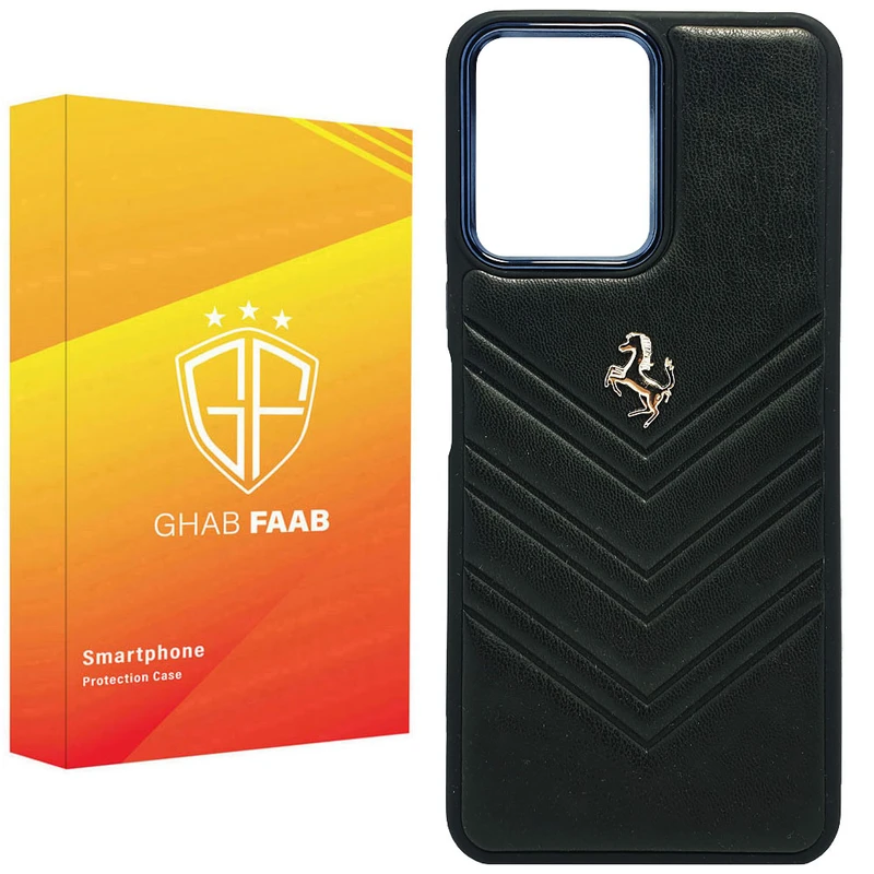 کاور قاب فاب مدل CHFR01 طرح اسپرت مناسب برای گوشی موبایل شیائومی Redmi 12C / Redmi 10C / Redmi 10 Power / Poco C40 / Poco C55