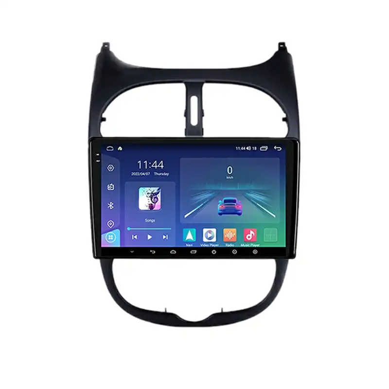 پخش کننده تصویری خودرو اسمارت کد S مناسب برای پژو 206