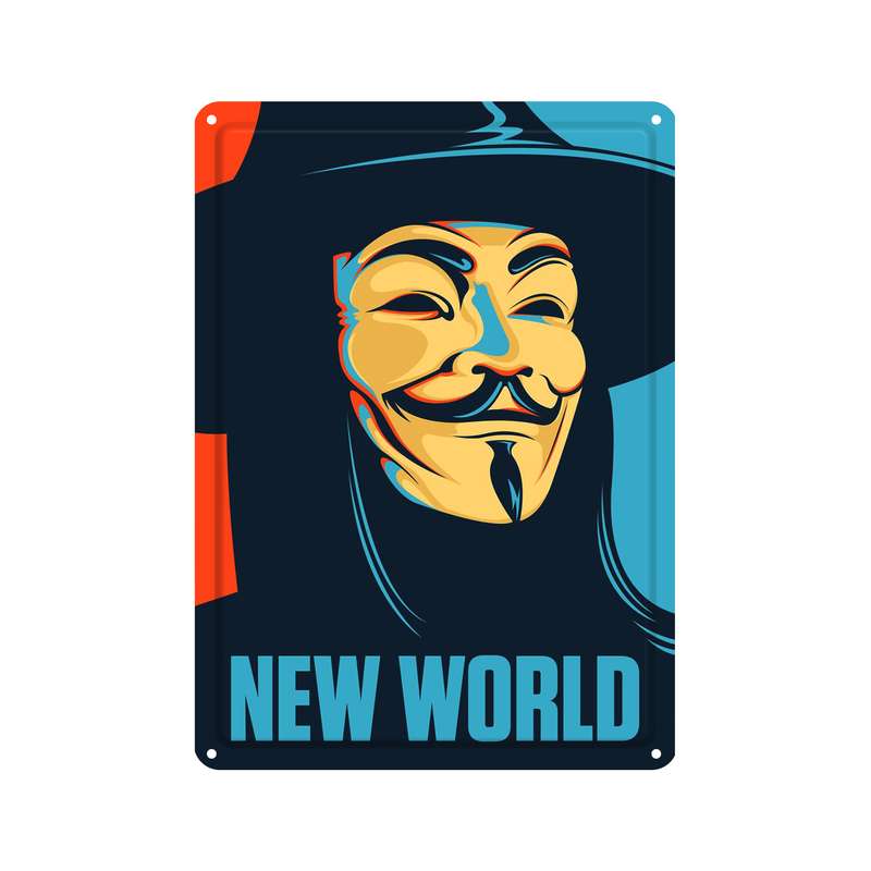 دیوارکوب مدل فیلم کد s 1241 v for vendeta