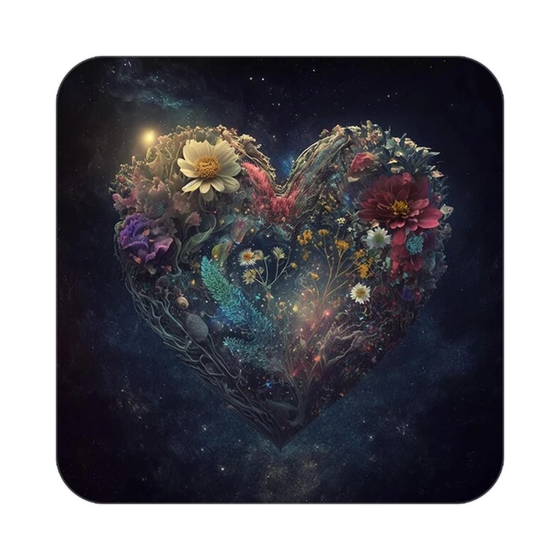 زیر لیوانی کاکتی مدل عاشقانه کد mp13566