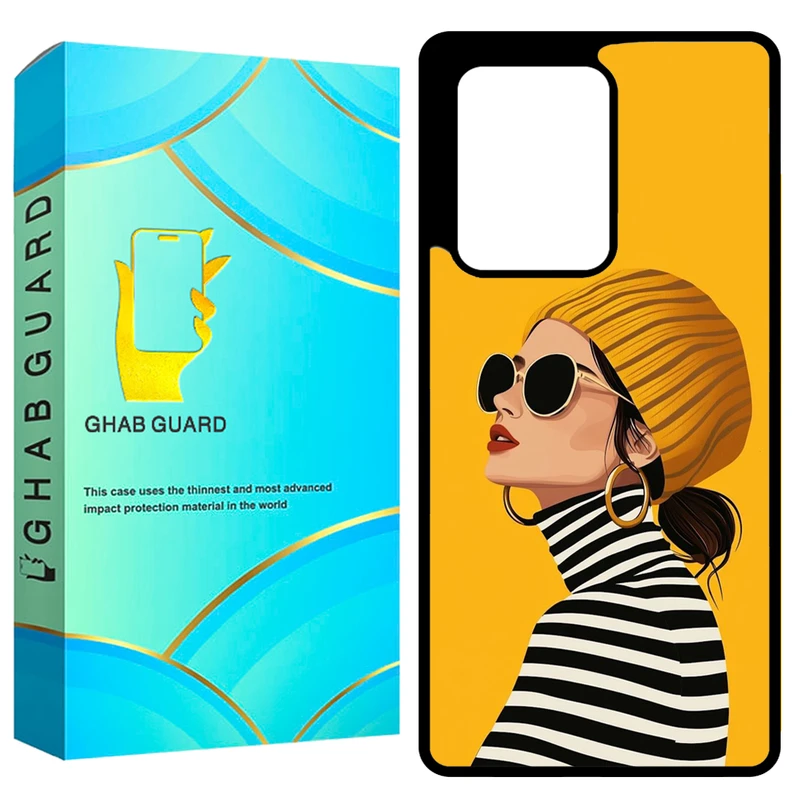 کاور قاب گارد طرح دختر مدل GCHPS20U مناسب برای گوشی موبایل سامسونگ Galaxy S20 Ultra 4G / Galaxy S20 Ultra 5G