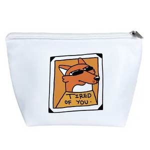 کیف لوازم آرایش دخترانه خندالو مدل خسته از تو کد 9989