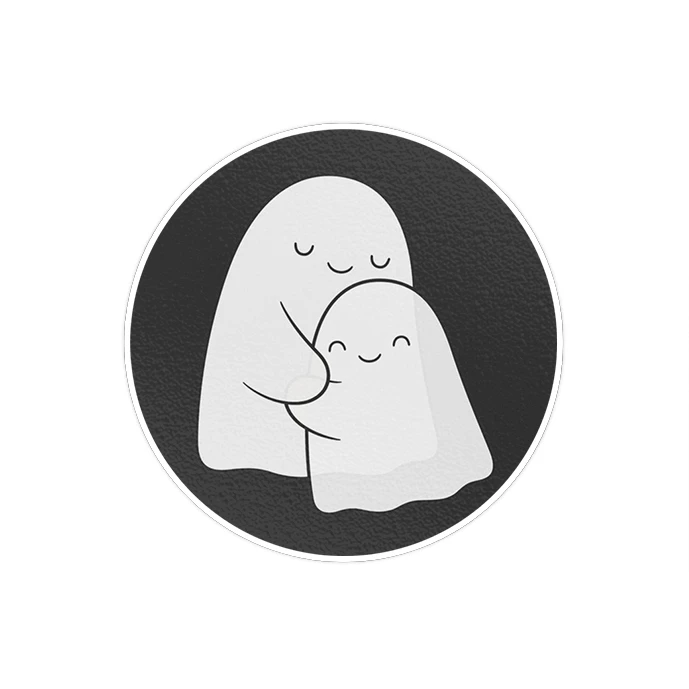 استیکر لپ تاپ ماسا دیزاین طرح SCARY مدل STKA0044