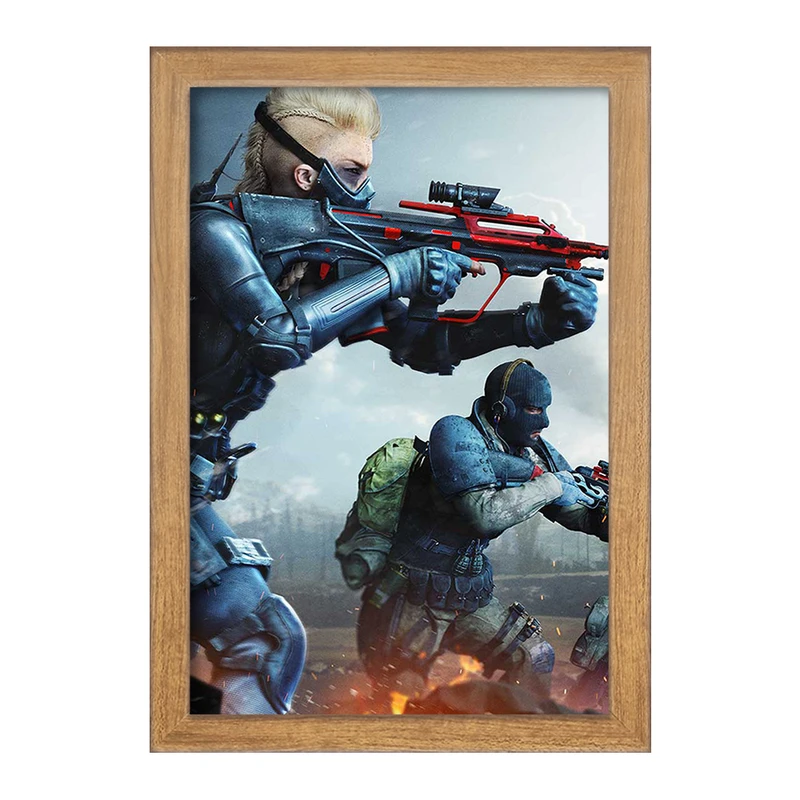 تابلو خندالو مدل بازی کال آف دیوتی مدرن وارفر وارزون گوست کد 26126