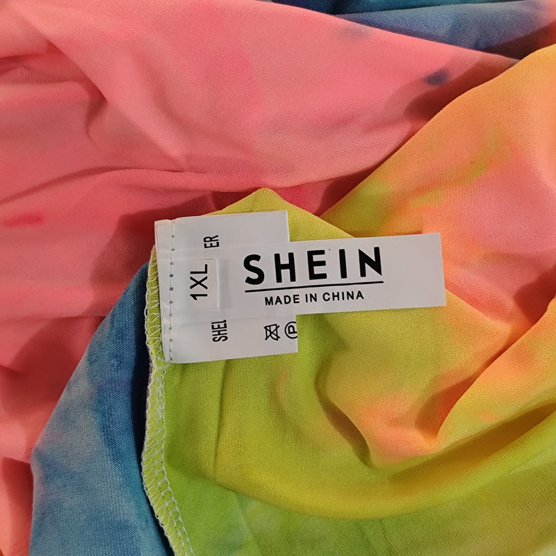 بلوز آستین بلند زنانه شین مدل آبرنگی اسپرت