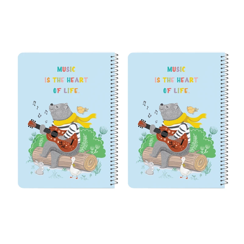 دفتر نقاشی 50 برگ کد M مجموعه 2 عددی