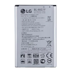 باتری موبایل مدلBL-46G1F74ظرفیت 2800 میلی آمپر ساعت مناسب برای گوشی موبایل ال جی K10 2017