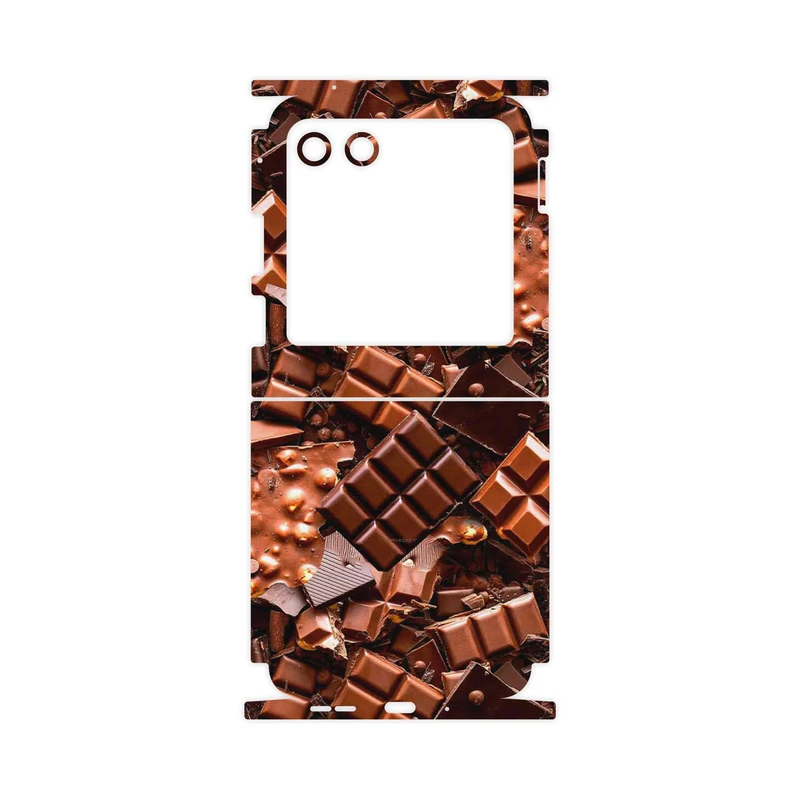 برچسب پوششی ماهوت مدل Chocolate-FullSkin مناسب برای گوشی موبایل موتورولا Razr 40 Ultra