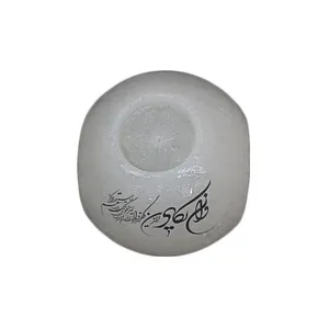 جاشمعی مدل سنگ نمک طرح کاسه کد 44
