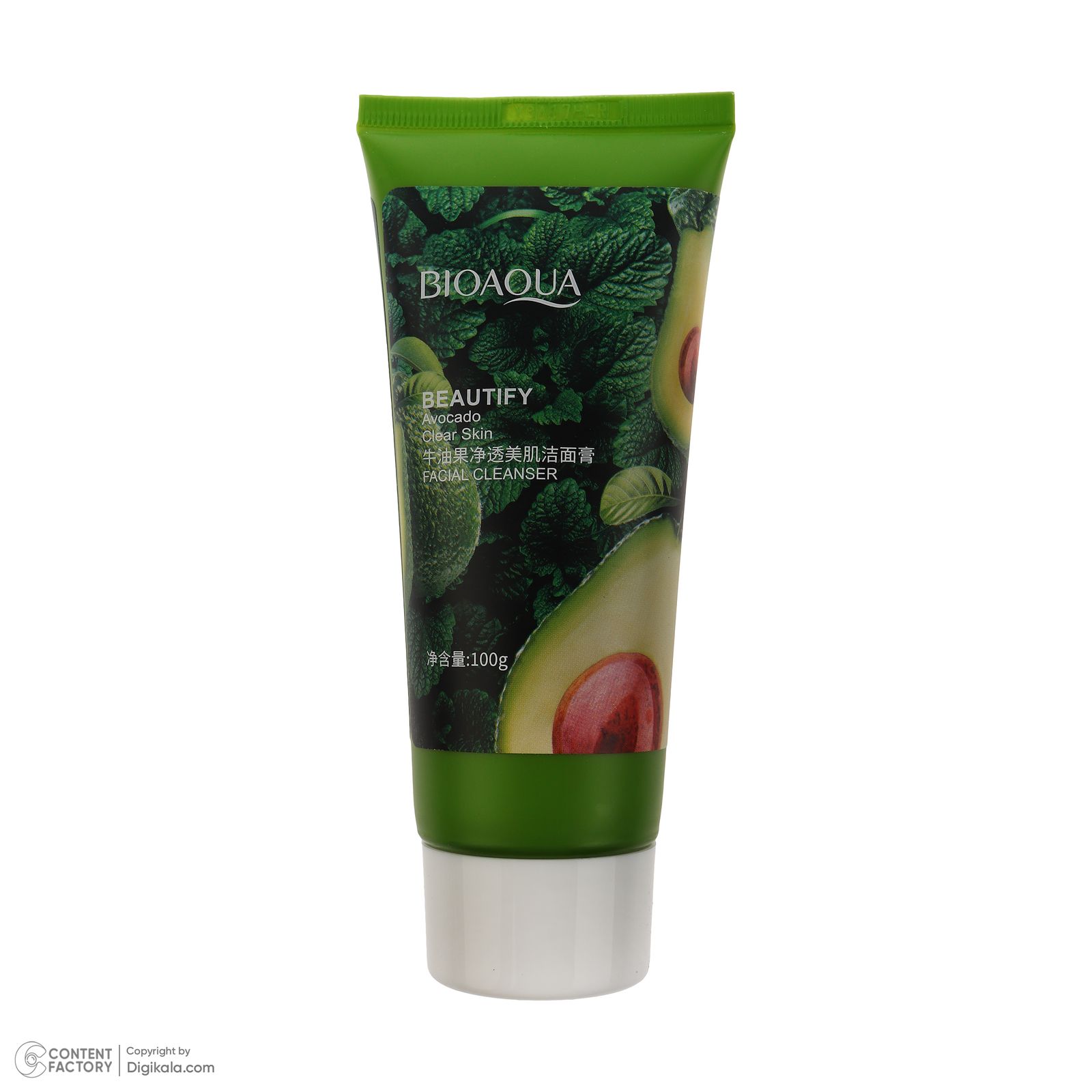 ژل شستشوی صورت بی آکوا مدل Avocado مناسب برای انواع پوست وزن 100 گرم -  - 4