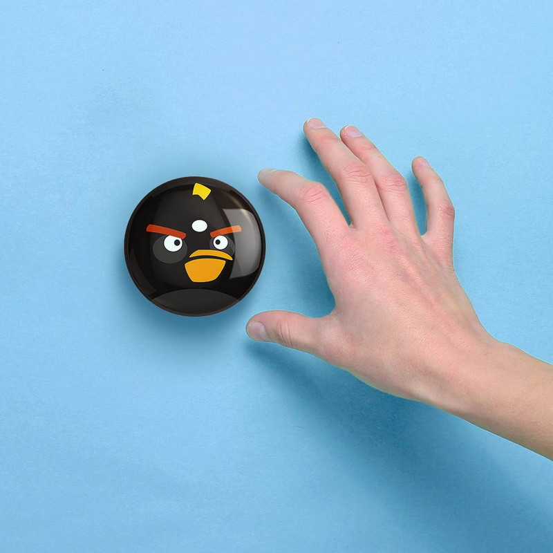 آینه جیبی خندالو مدل بمب پرندگان خشمگین Angry Birds  کد 13858
