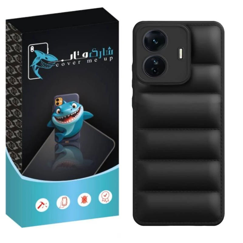 کاور شارک قاب مدل پافری مناسب برای گوشی موبایل ریلمی 10 Pro Plus