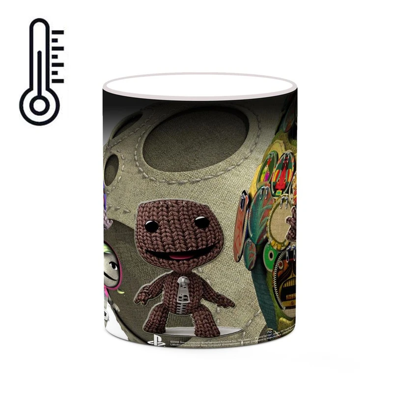 ماگ حرارتی کاکتی مدل بازی LittleBigPlanet کد mgh29255