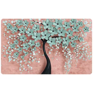 پادری طرح گل مدل Cwwx8-M4.504 سایز 76x46 سانتی متر