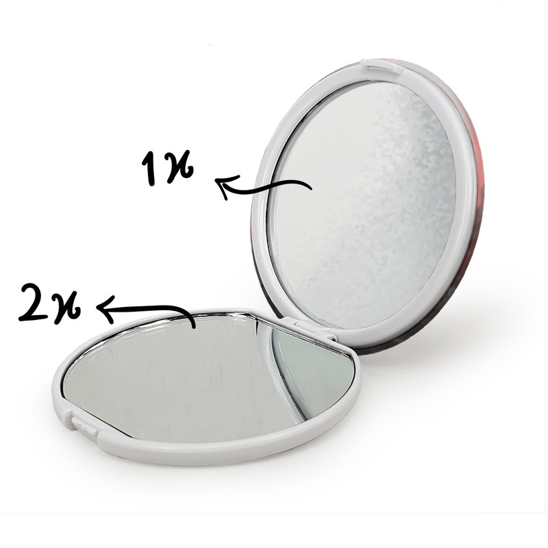 آینه جیبی خندالو طرح کوریسو ماکیسه انیمه اشتاینز گیت مدل تاشو کد 17502