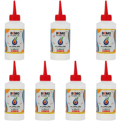 پارافین مایع بمو مدل B100 حجم 80 میلی لیتر بسته 7 عددی