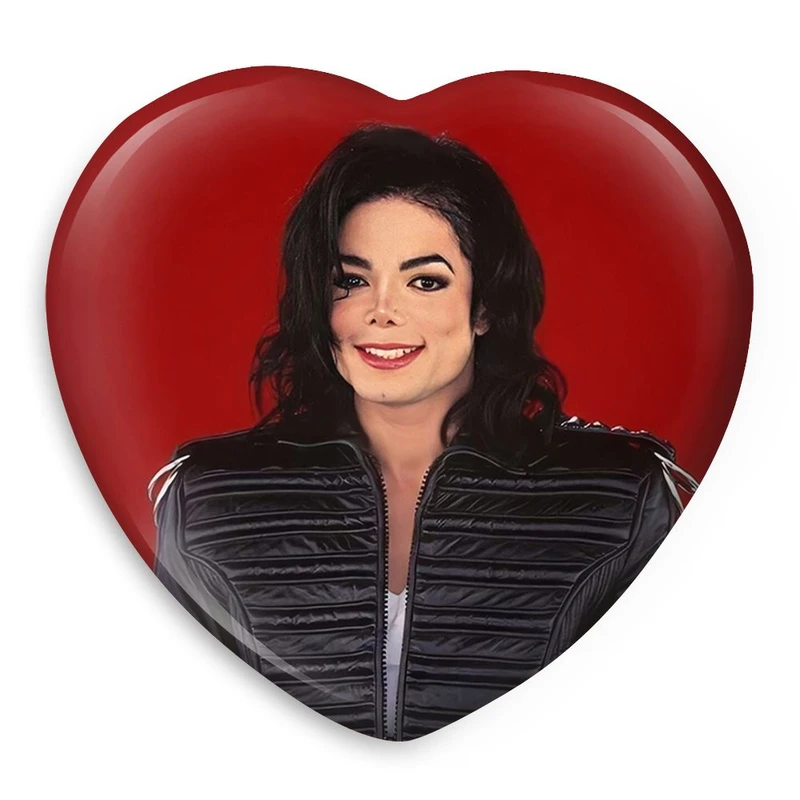 پیکسل خندالو طرح مایکل جکسون Michael Jackson مدل قلبی کد 19217