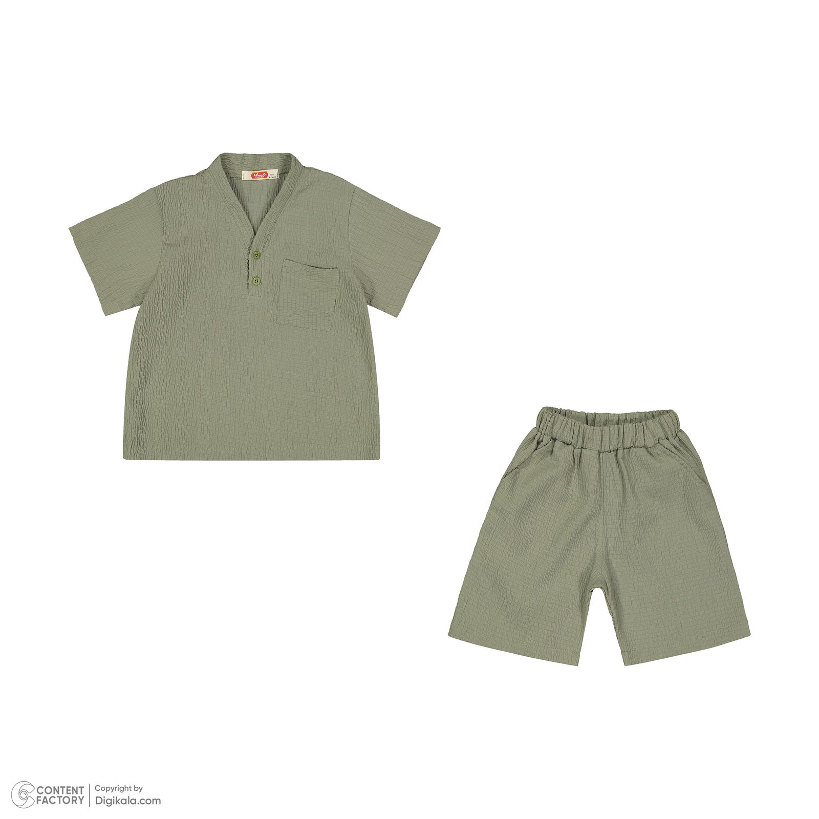 ست تی شرت و شلوارک پسرانه مادر مدل Toni - - 3