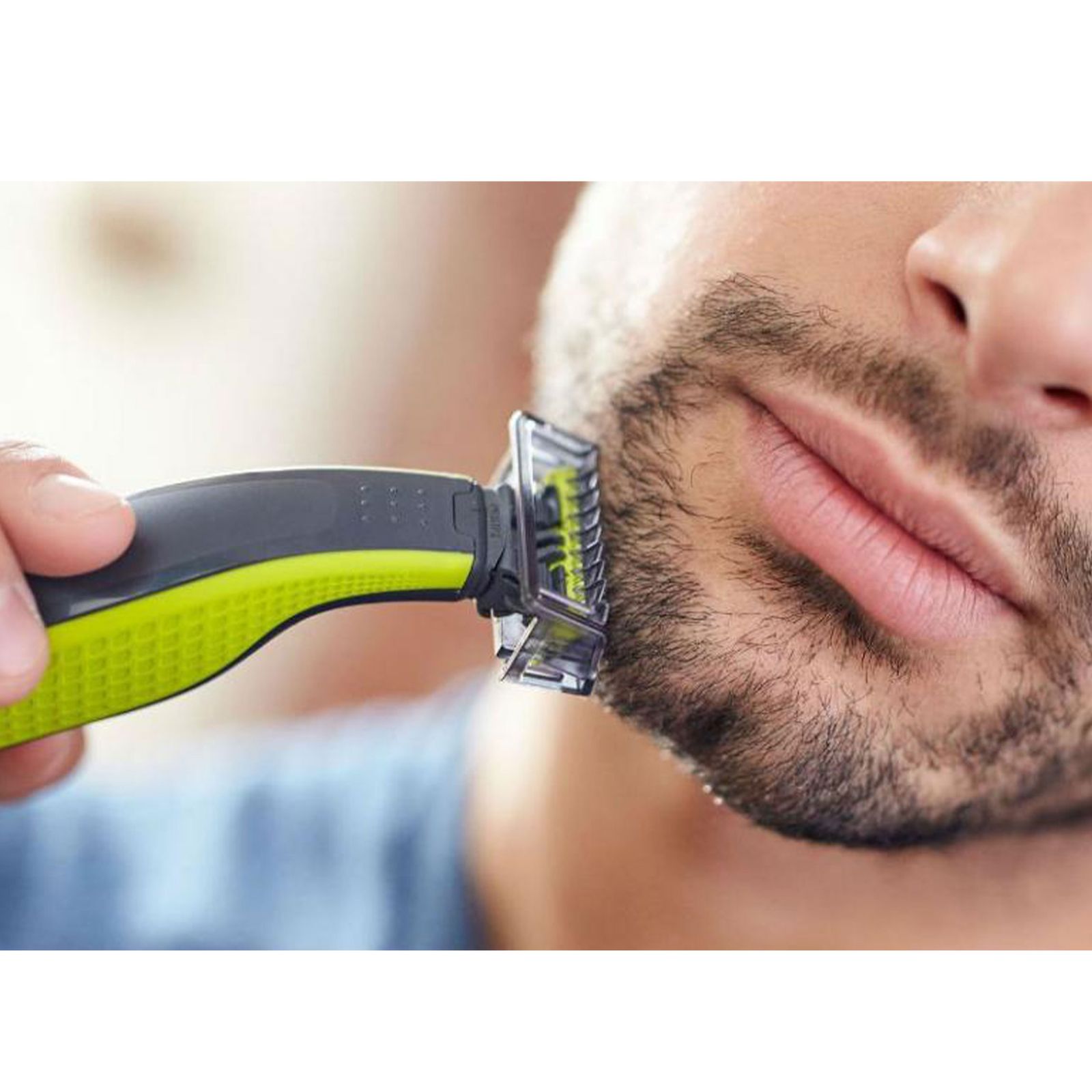 ماشین اصلاح موی صورت و بدن فیلیپس مدل OneBlade Sensitive -  - 4