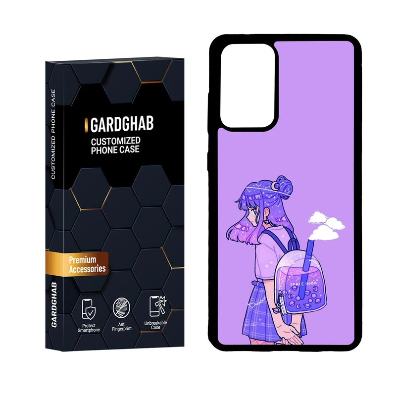 کاور گارد قاب مدل دور ژله ای دخترانه مناسب برای گوشی موبایل سامسونگ Galaxy A72