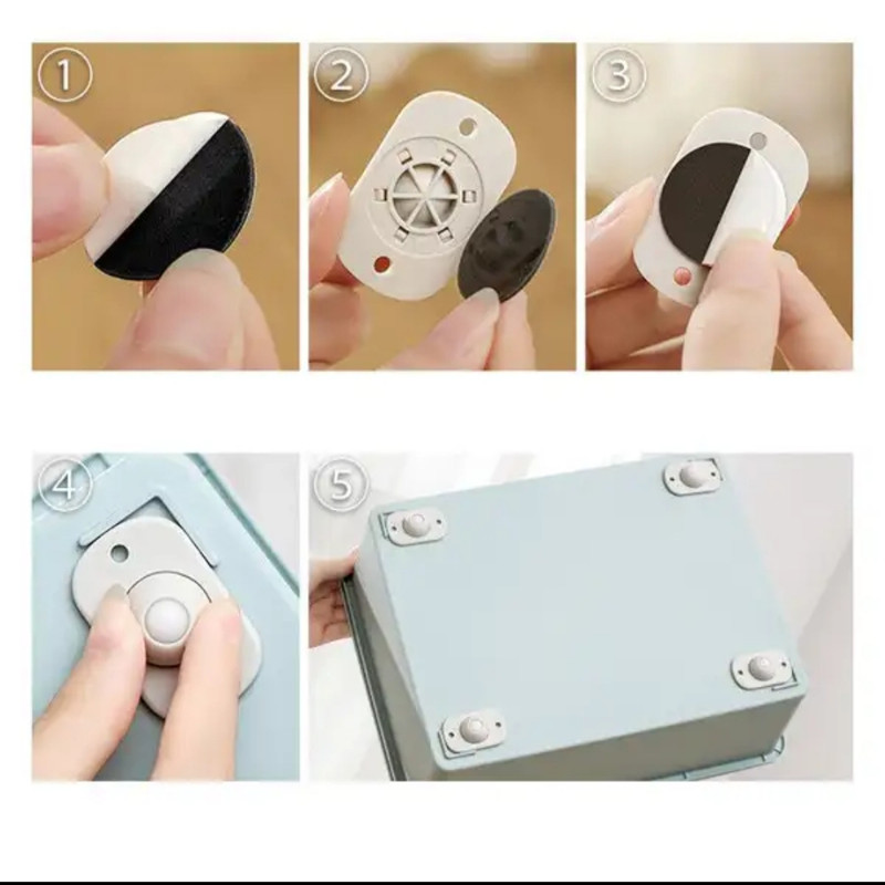 چرخ مدل متحرک حمل اجسام بسته 4 عددی