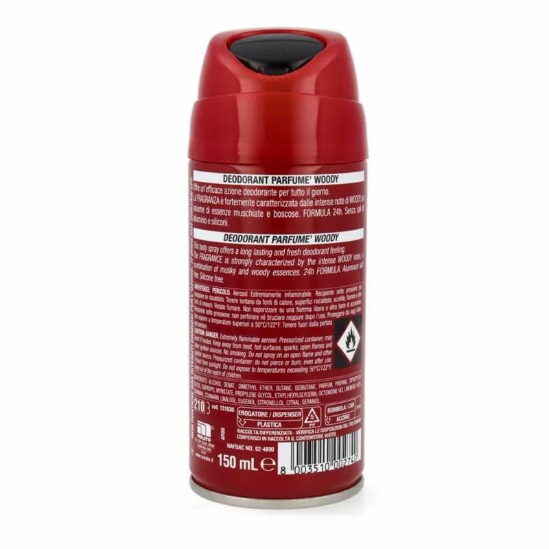 اسپری بدن مردانه اینتسا مدل WODY حجم 150 میلی لیتر اسپری بدن مردانه اینتسا مدل WODY حجم 150 میلی لیتر