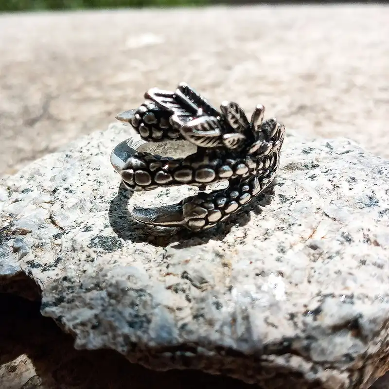 انگشتر مدل پنجه عقاب کد GEN-221