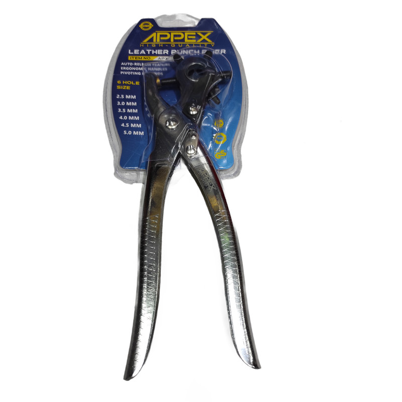 انبر پانچ چرم  اپکس مدل SMT-APX1706-Leather punch plie-r2.5-5mm