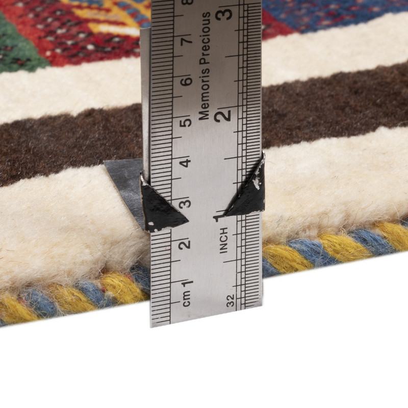 گبه دستباف کناره طول دو متر سی پرشیا کد 122485