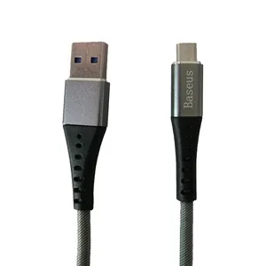 کابل تبدیل USB به microUSB باسئوس مدل bs200 طول 1 متر