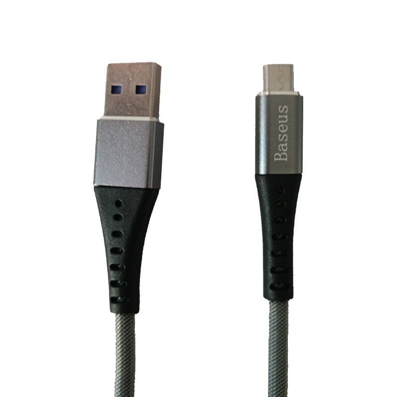 کابل تبدیل USB به microUSB باسئوس مدل bs200 طول 1 متر