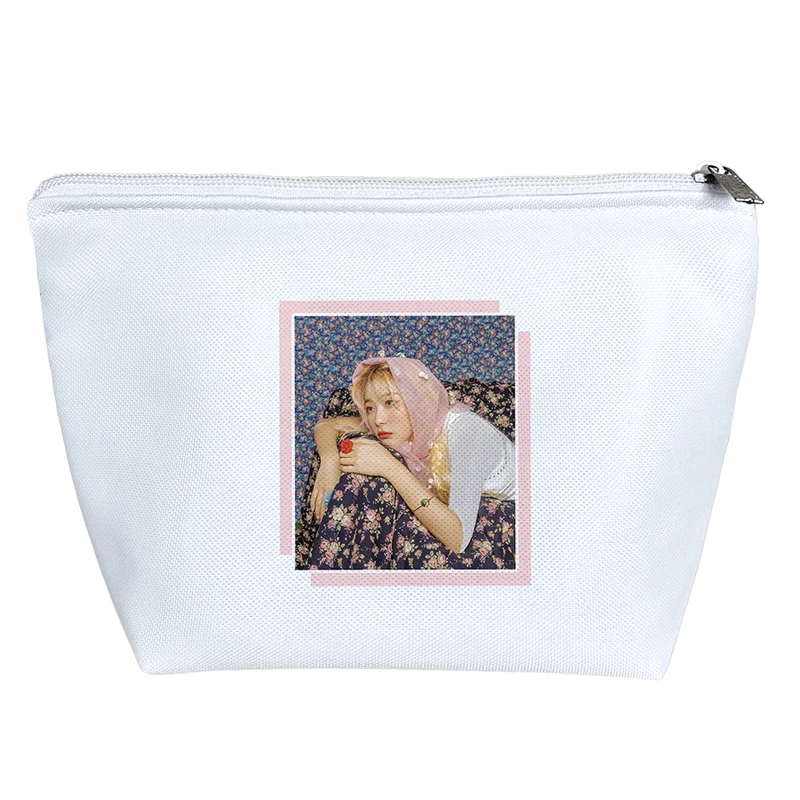 کیف لوازم آرایش دخترانه خندالو مدل سولگی گروه موسیقی رد ولوت Red Velvet کد 1628