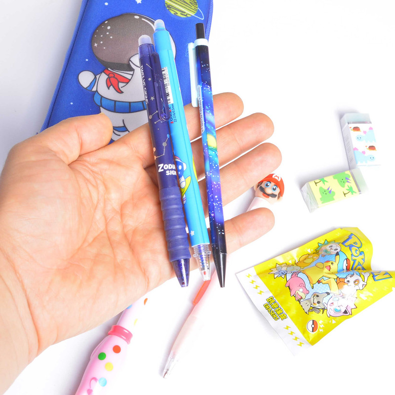 بسته لوازم تحریر مدل فضانورد مجموعه 9 عددی