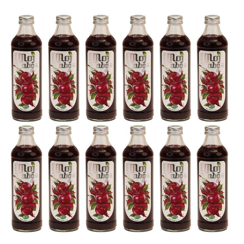 نوشیدنی آلبالو مجتبی - 330 میلی لیتر بسته 12 عددی