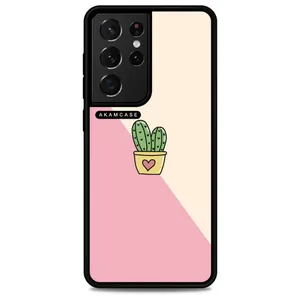 AKAM AMCWSGS21U-CACTUS3 Cover For Samsung Galaxy S21 Ultra