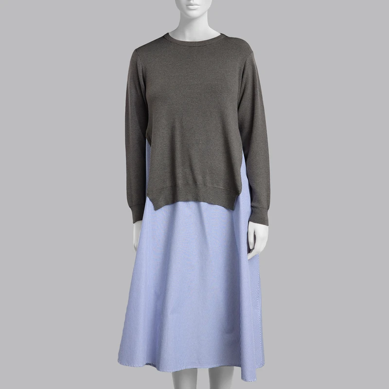 پیراهن یقه گرد زنانه ترندیول مدل 863524456