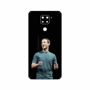 MAHOOT Mark Zuckerberg Cover Sticker for Xiaomi Redmi Note 9