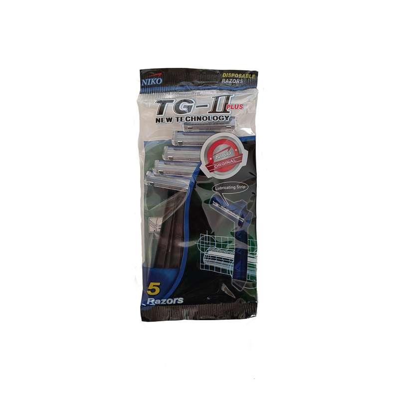 خودتراش نیکو مدل TG-II plus بسته 5 عددی