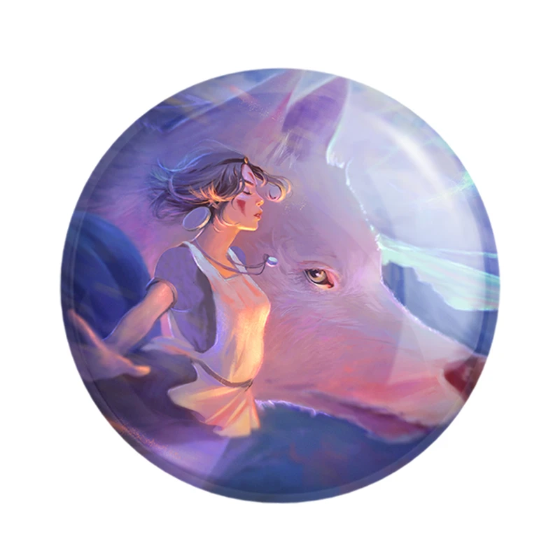 مگنت خندالو مدل سان و آشیتاکا انیمه پرنسس مونونوکه کد 34082